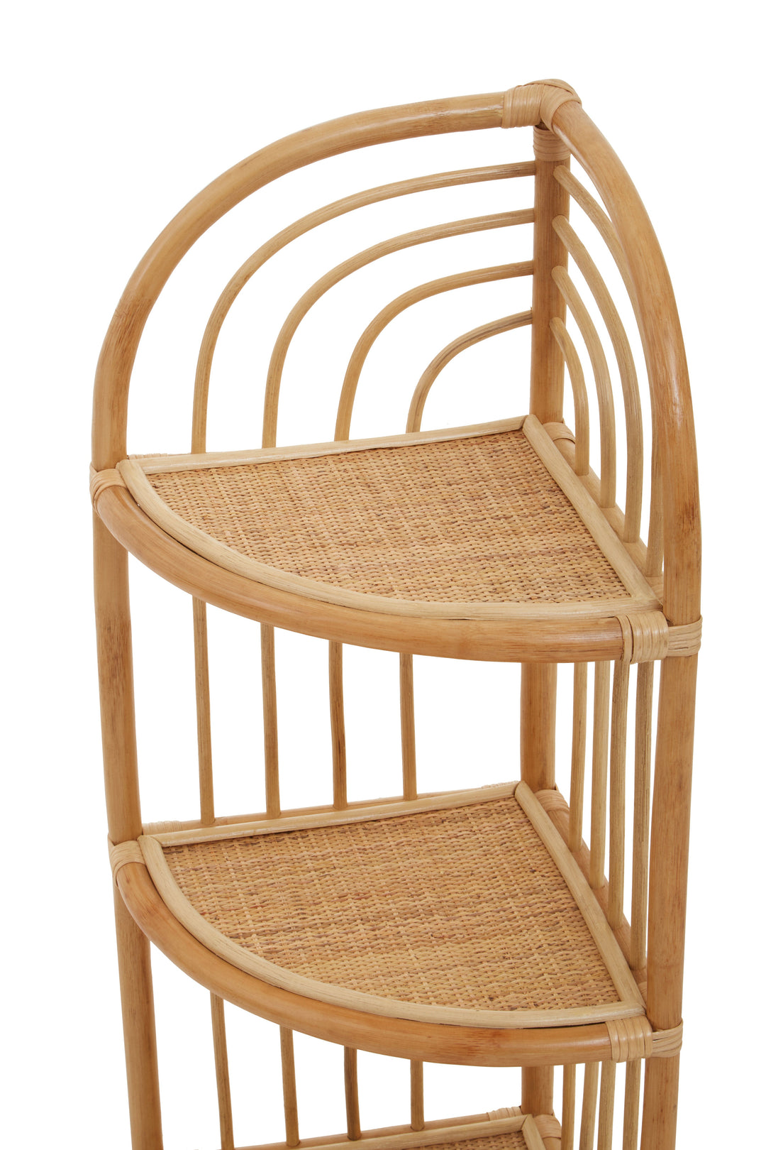 Mataram Wooden Shelf Unit with Open Design