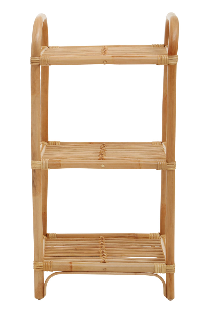 Mataram Shelf Unit in Natural Rattan Finish