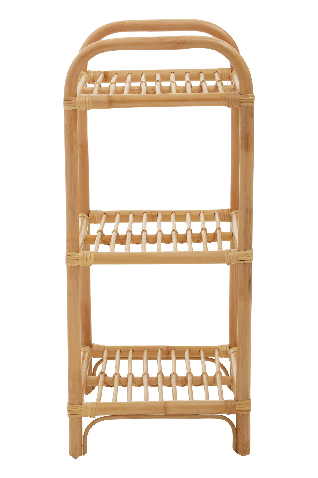 Mataram Shelf Unit in Natural Rattan Finish