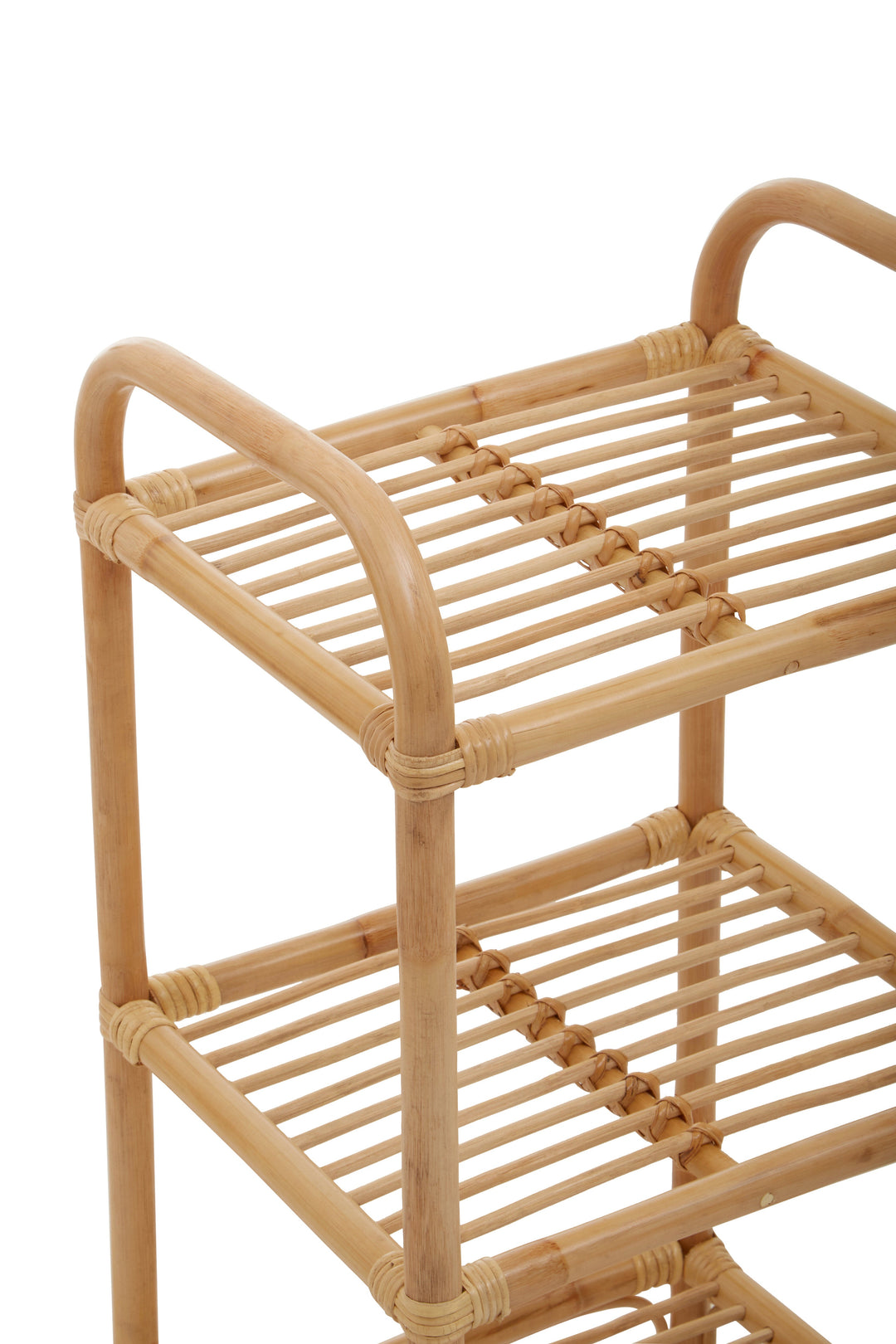 Mataram Shelf Unit in Natural Rattan Finish