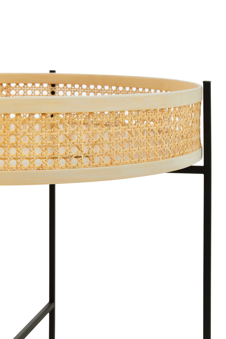 Depok Coffee Table with Cross-Leg Base Design