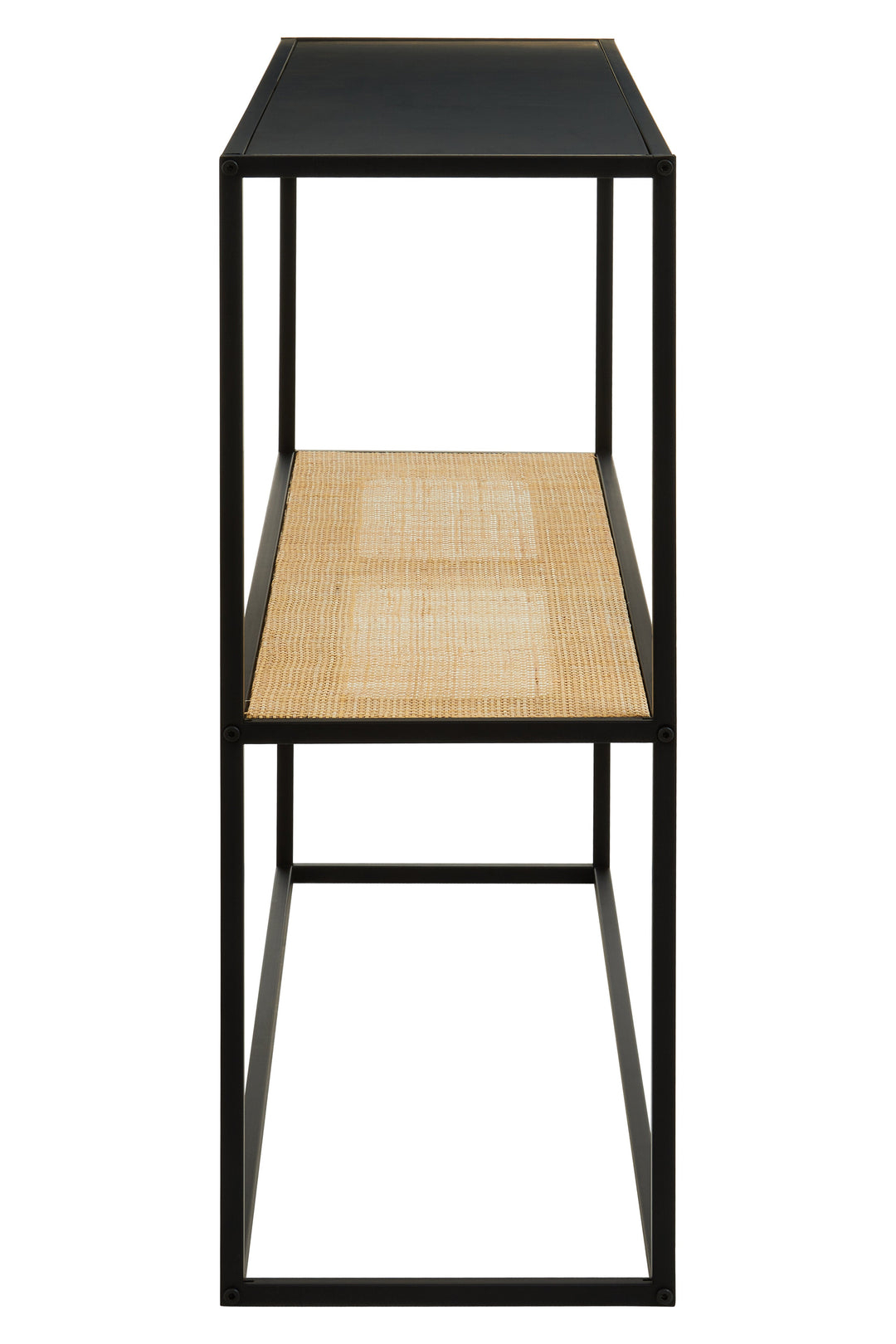 Depok Rectangular Console Table in Natural Finish