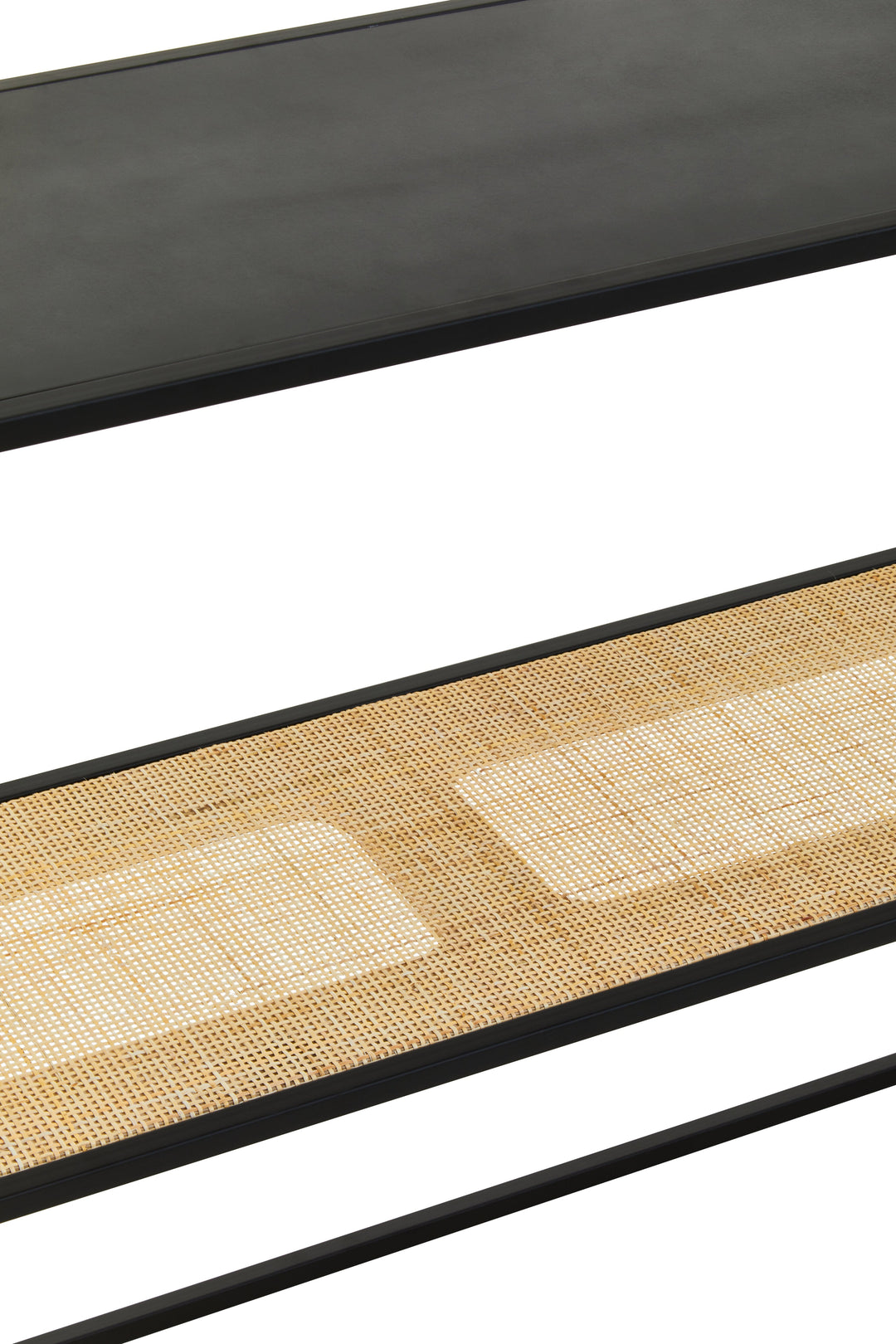 Depok Rectangular Console Table in Natural Finish