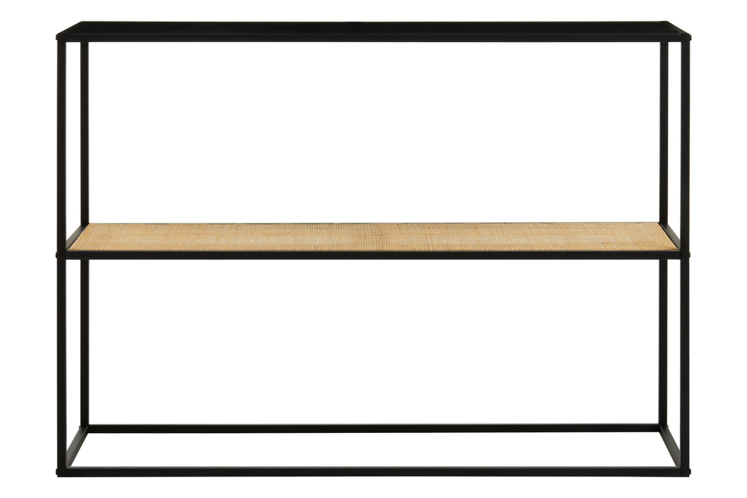 Depok Rectangular Console Table in Natural Finish