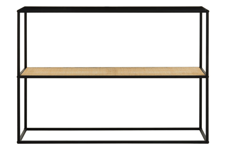 Depok Rectangular Console Table in Natural Finish