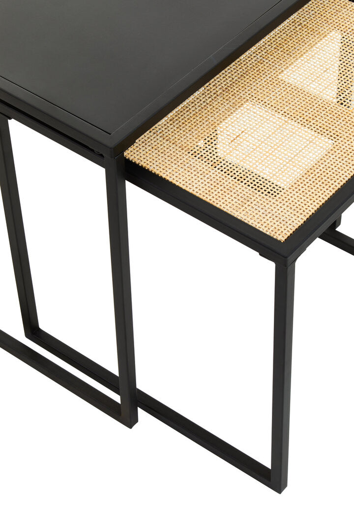 Amersham Nest of Two Tables – Contemporary Nesting Tables