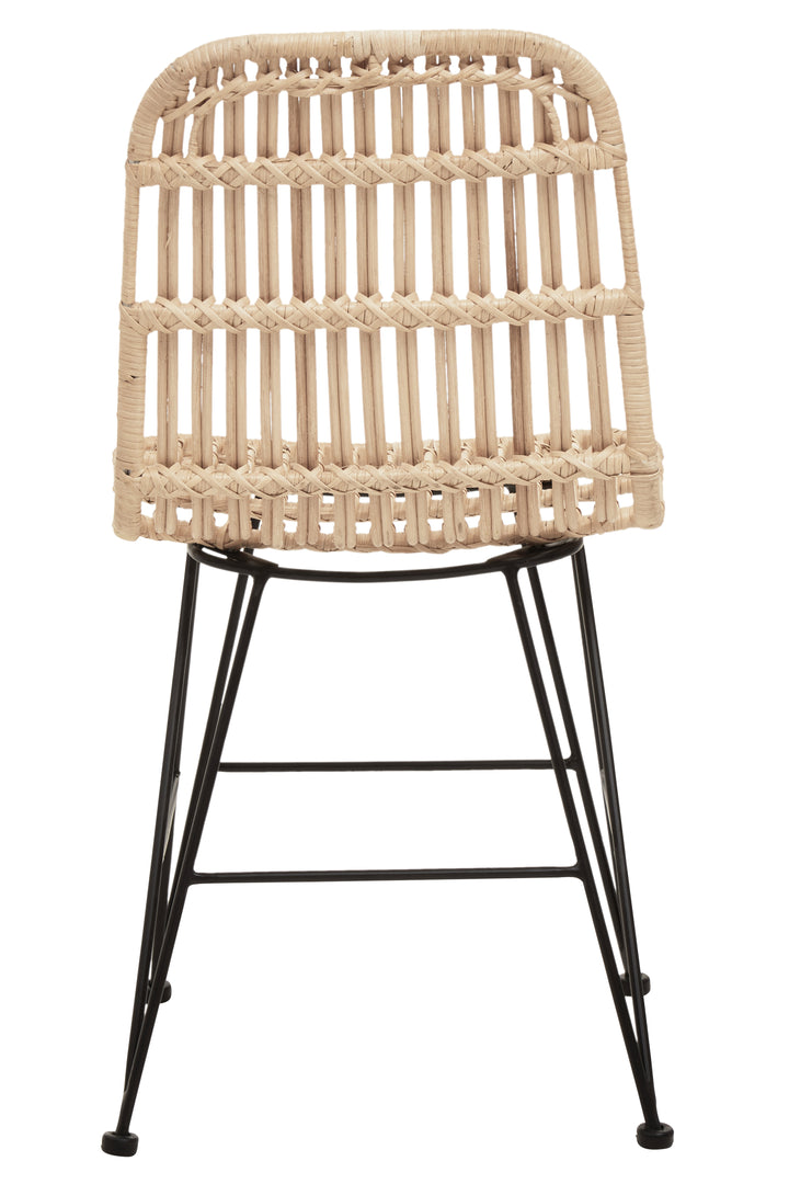 Lagom Woven Natural Rattan Dining Chair