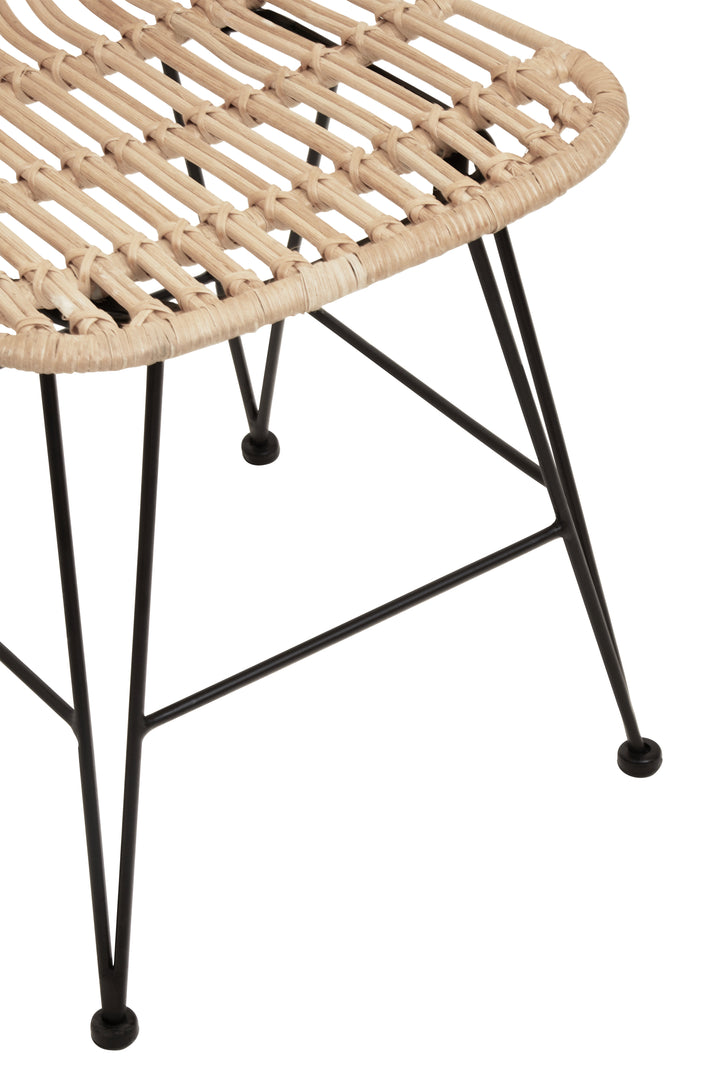 Lagom Woven Natural Rattan Dining Chair