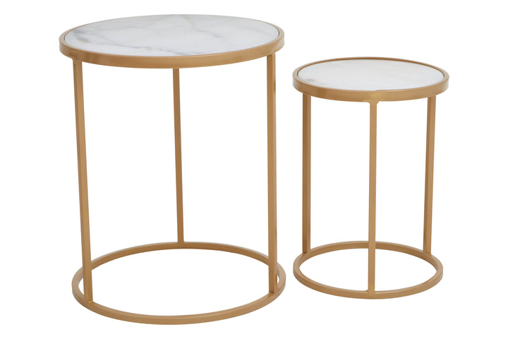 Colva Set of 2 Nesting Tables