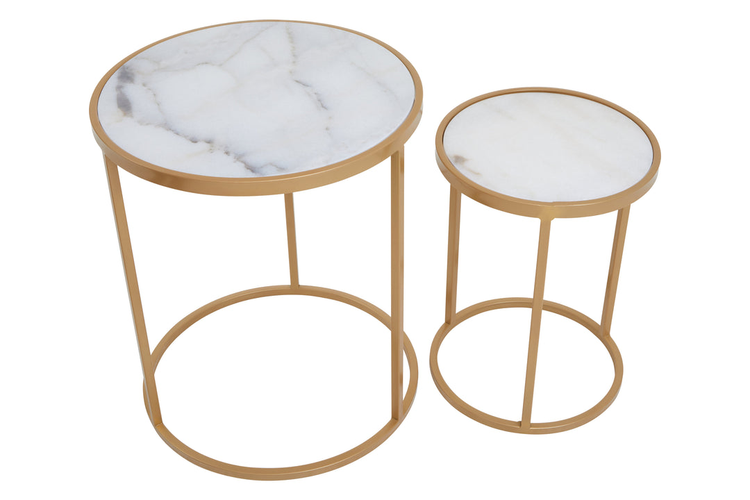 Colva Set of 2 Nesting Tables