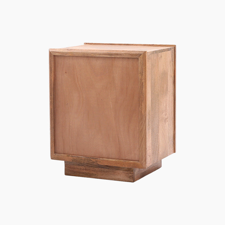 Zaayah Cutwork Wooden Side Table