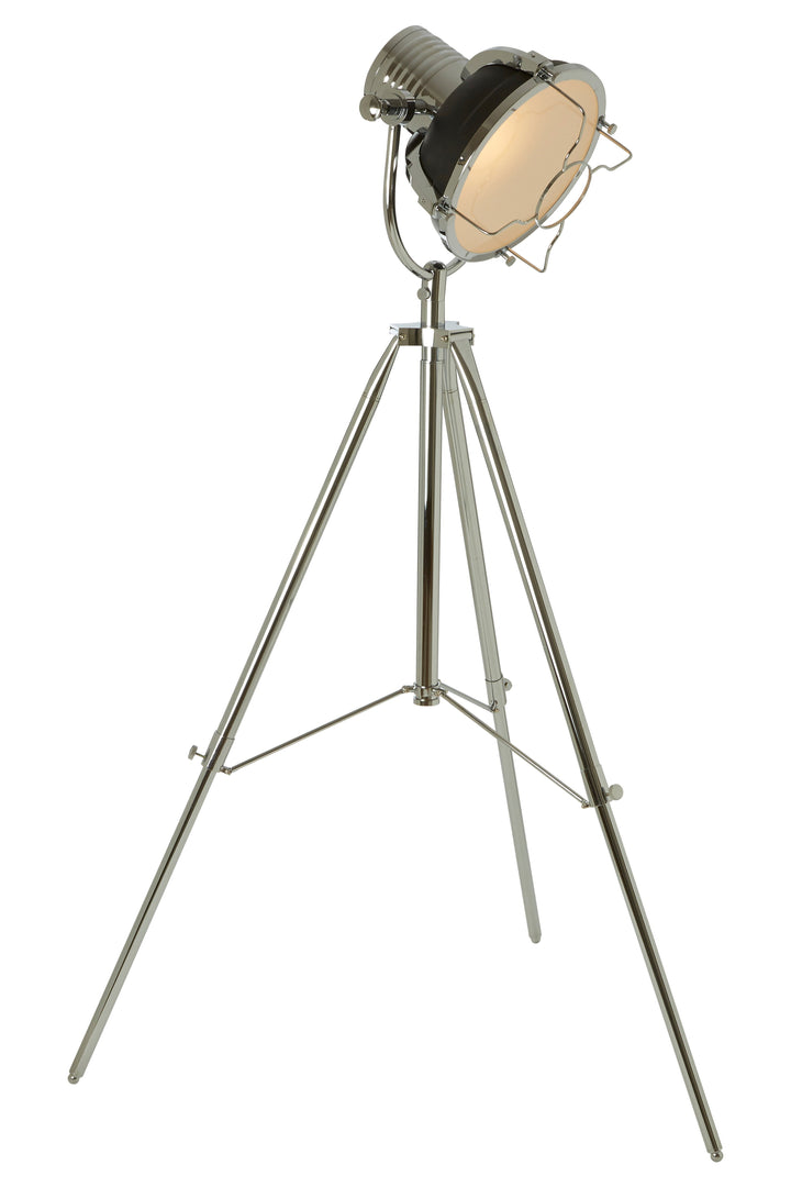 Industrial Revolution Matte Black Floor Lamp