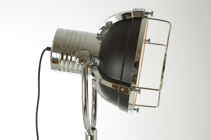 Industrial Revolution Matte Black Floor Lamp