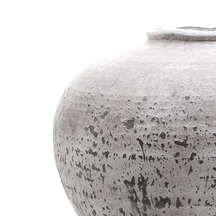 Bold & Organic: The Regola Large Stone Ceramic Vase