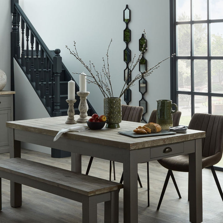 Earthy & Illuminating: Stone Ceramic Candle Holder