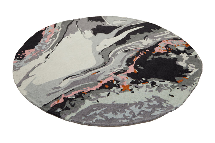 Bosie Moyo Round Rug