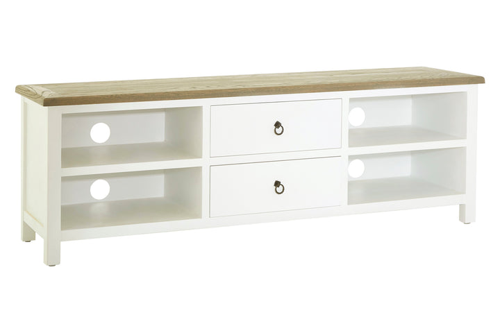 Hampstead Media Unit in Wood and Metal Finish