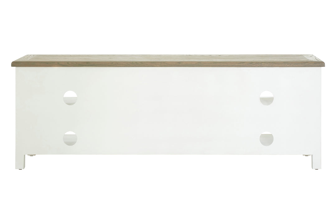Hampstead Media Unit in Wood and Metal Finish