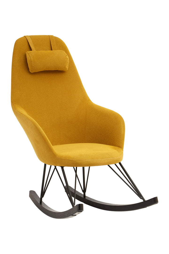 Kolding Yellow Rocking Chair
