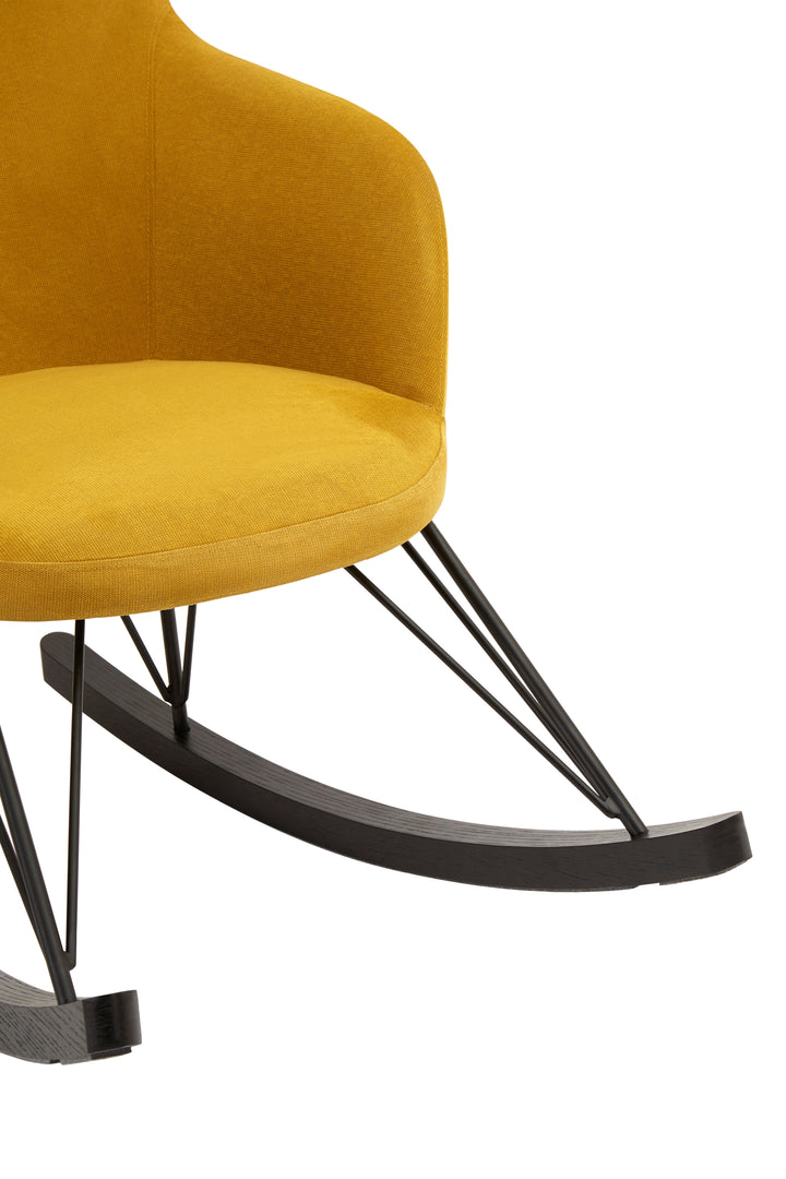 Kolding Yellow Rocking Chair