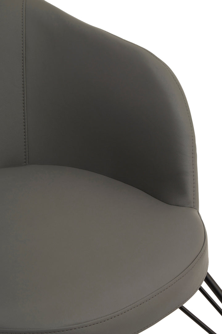 Kolding Dark Grey Upholstered Chair