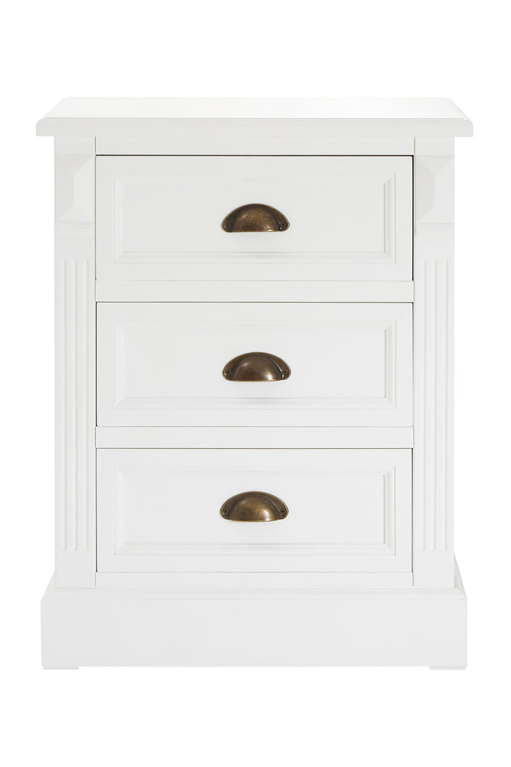 Hardwick Bedside Table with 3 Drawers