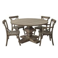 Copgrove Cross Back Dining Chair with Rush Seat