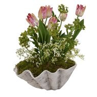 Elegant Large Ceramic Shell Bowl – Adele Design