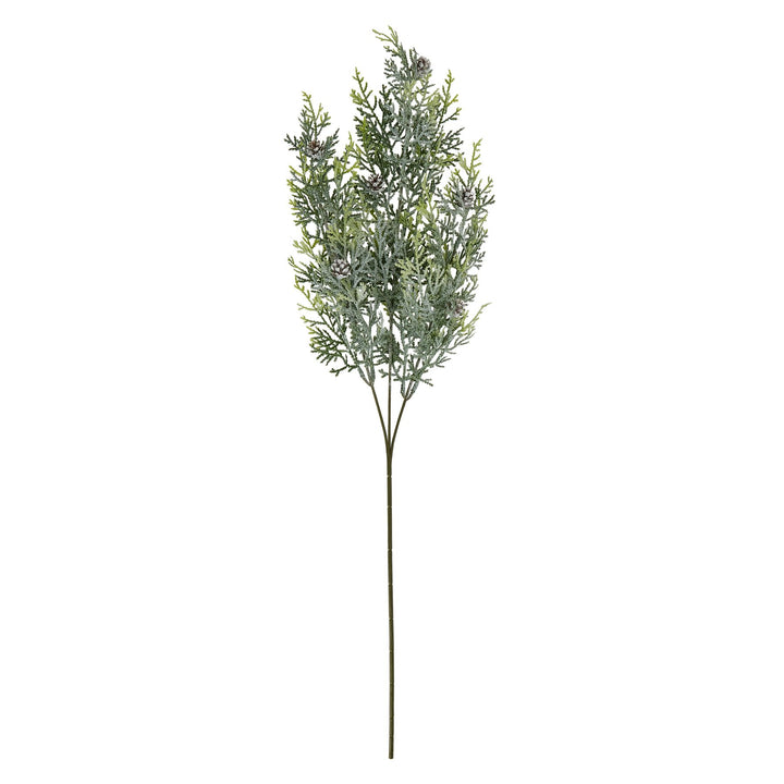 Frosted-Pine-Tall-Stem-With-Pinecones