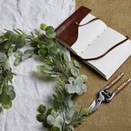 Frosted Pine and Eucalyptus Garland