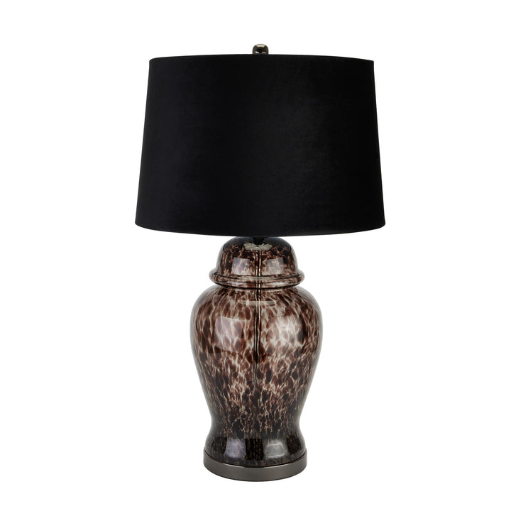 Black Dapple Acanthus Decorative Lamp