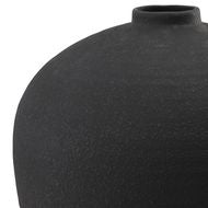 Tall Matt Black Astral Vase