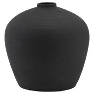 Matt Black Decorative Astral Vase
