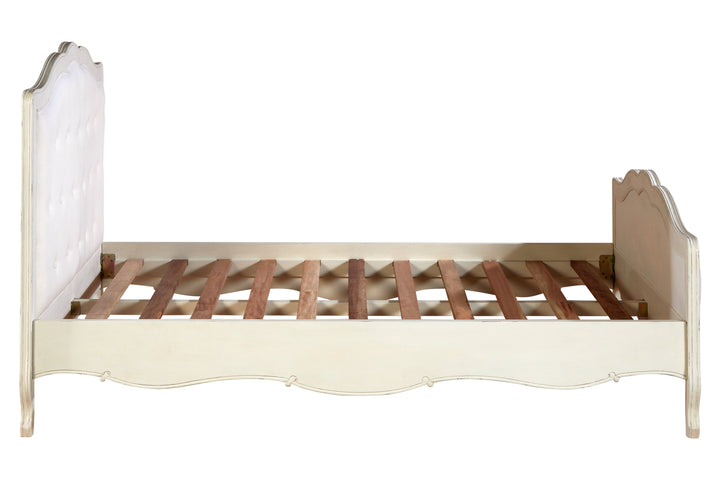 Loire Double Bed in White Finish