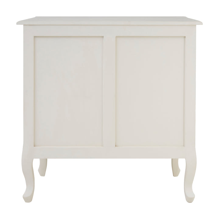 Loire Chest in White Finish with 3 Drawers