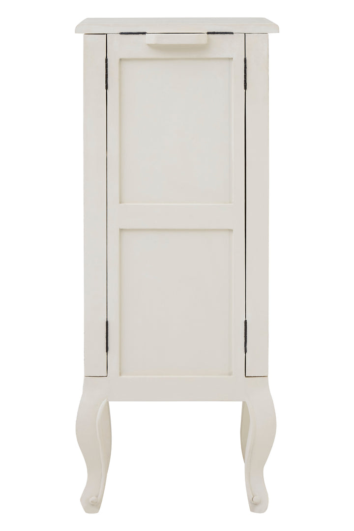 Loire Small Chest in White with 5 Drawers