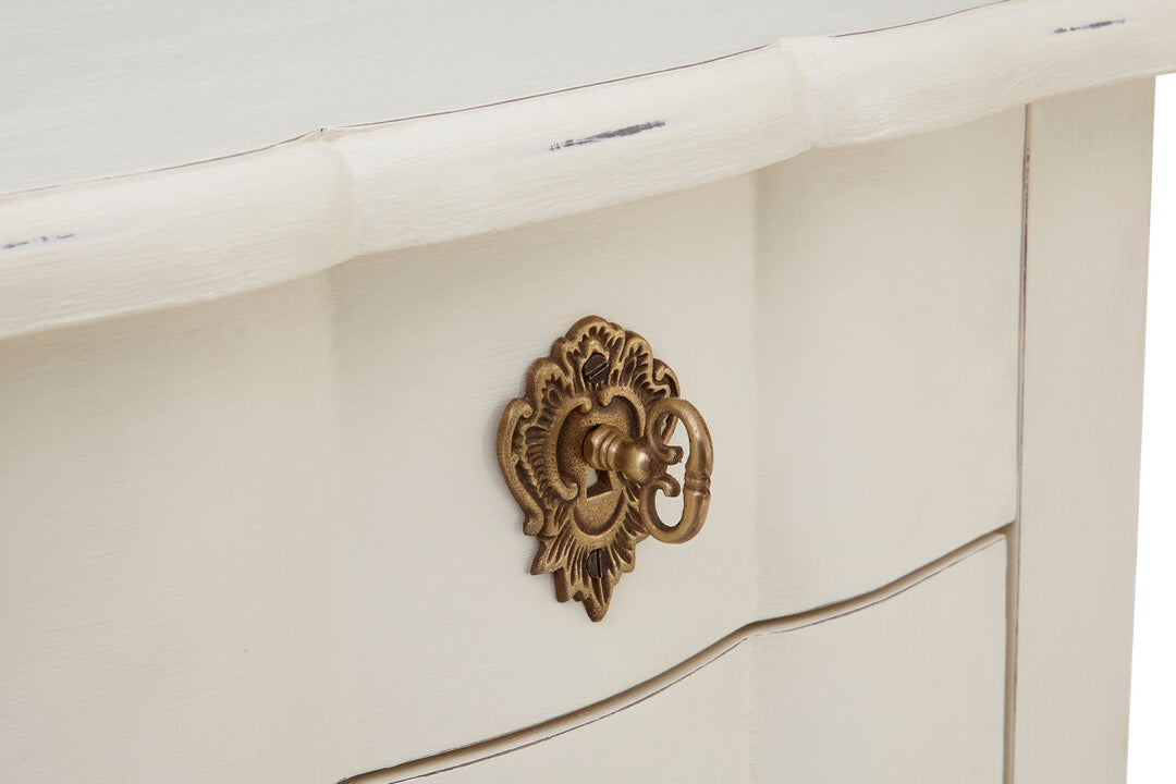 Somerset Compact 5-Drawer Chest – White