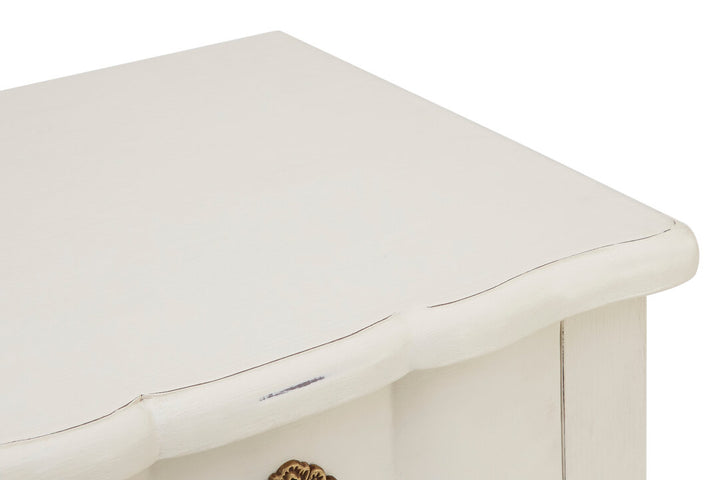 Somerset Compact 5-Drawer Chest – White