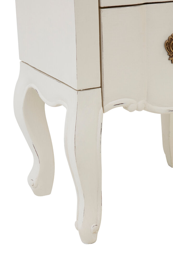 Somerset Compact 5-Drawer Chest – White