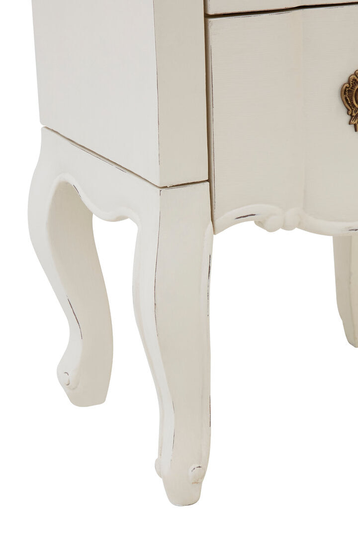 Somerset Compact 5-Drawer Chest – White