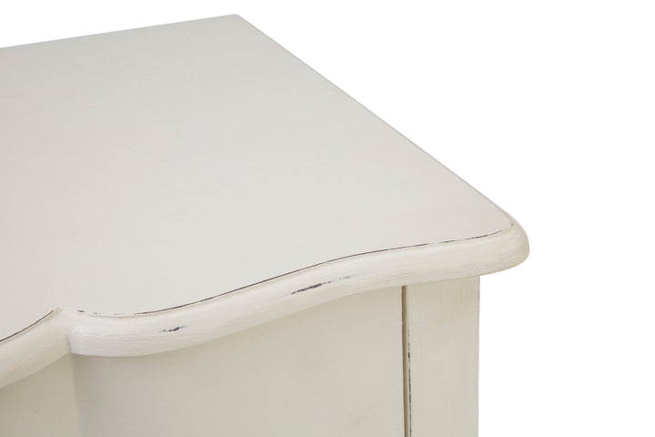 Loire Chest in White Finish with 5 Drawers