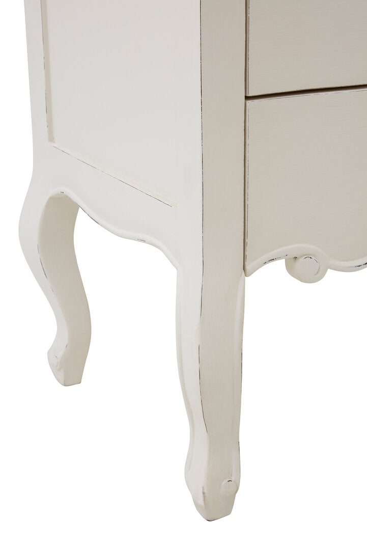 Somerset 5-Drawer Chest – White