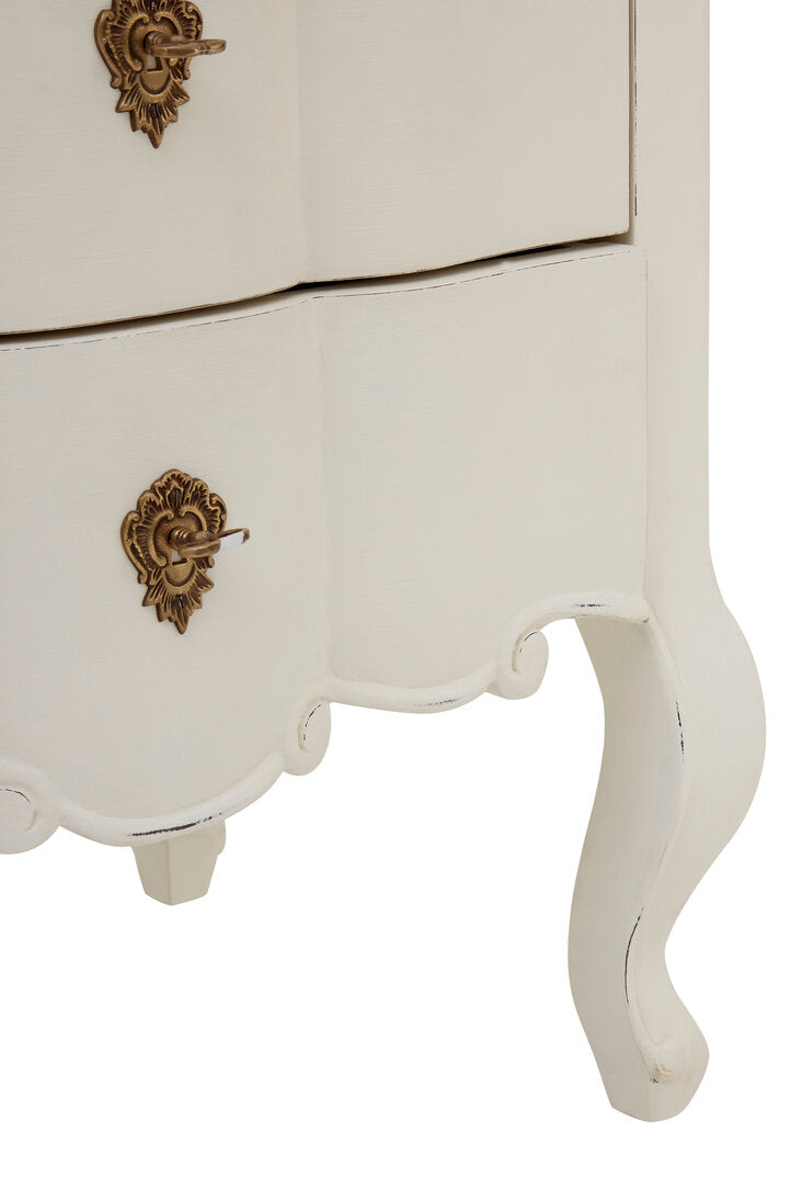 Somerset 5-Drawer Chest – White
