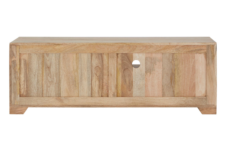 Marwar Media Unit in Mango Wood Finish