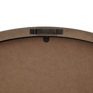 Embossed Decorative Wall Clock with Glass Face