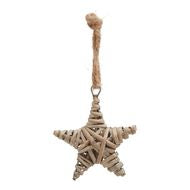 The Noel Collection Small Wicker Star