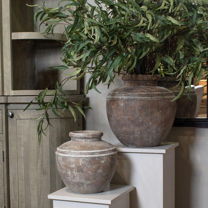 Siena Brown Decorative Water Pot