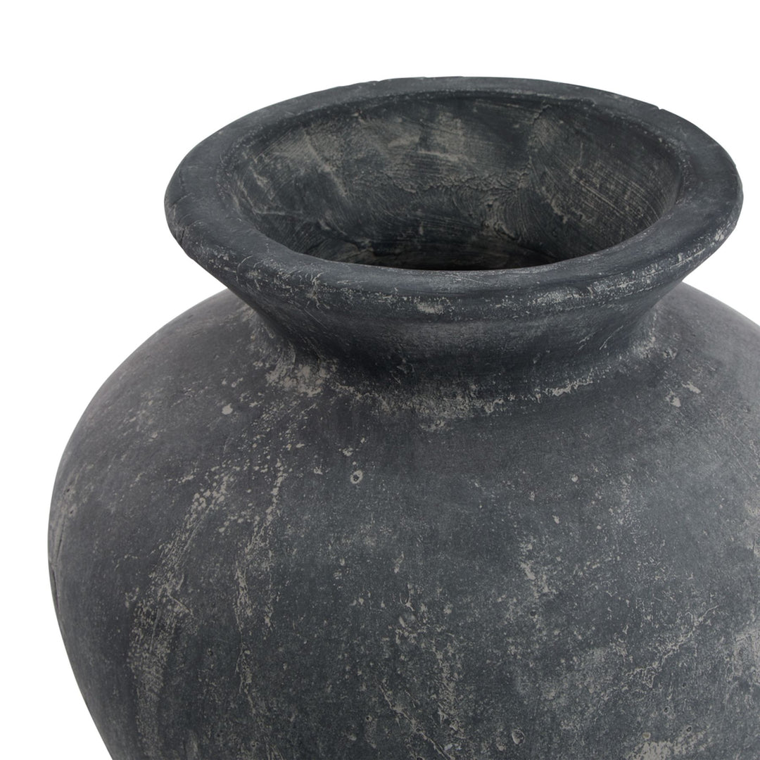 Coastal Minimalist: Amalfi Grey Vase