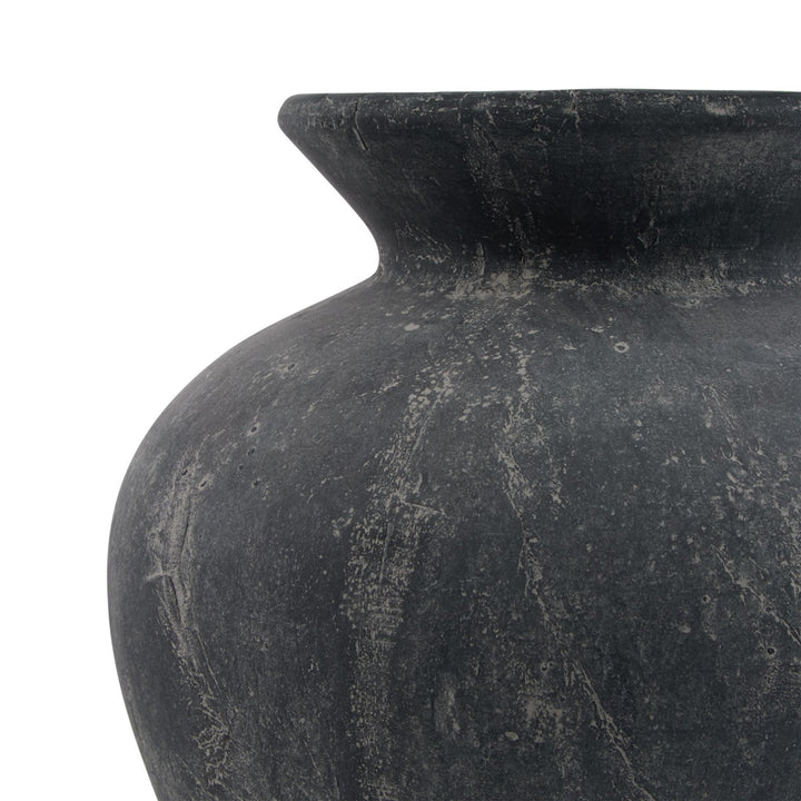 Coastal Minimalist: Amalfi Grey Vase