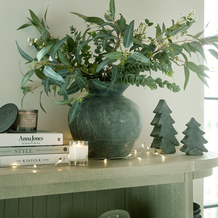 Coastal Minimalist: Amalfi Grey Vase